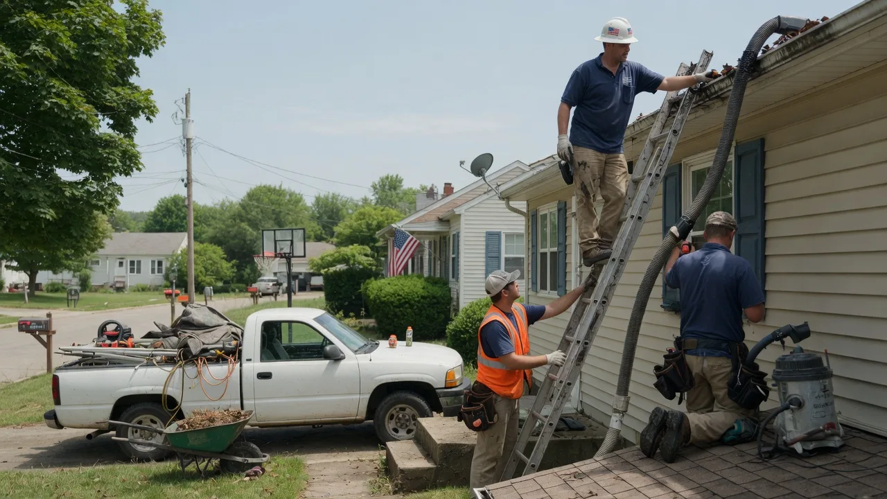 Gutter Installation in Cooksville, IL near me
